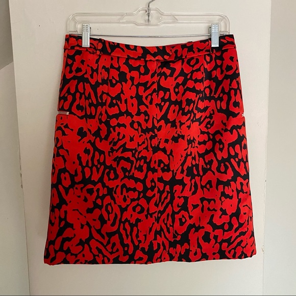 Preen By Thornton Bregazzi Atomic Leopard Skirt - Picture 8 of 9
